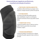 Kit Joelheira Volêi N1 Sport + Protetor Antebraço Manguito - Adulto - Foto 2