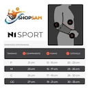 Kit Joelheira Volêi N1 Sport + Protetor Antebraço Manguito - Adulto - Foto 6