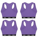 Kit Tops Puma Nadador com Bojo - Feminino - 4 unidades - Foto 2