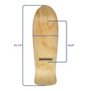 Shape Maple Santa Cruz Old School Meek Og Slasher Reissue 10.1 - Foto 3