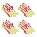 Kit Meias Sapatilha Puma Pilates - 4 Pares - Feminina - Foto 1