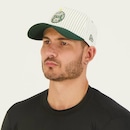 Boné Aba Curva New Era Coritiba Listras 940 - Snapback - Adulto - Foto 5