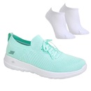Tênis Skechers Go Walk Joy Fresh View + Par de Meia - Feminino - Foto 1