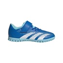 Chuteira Society adidas Predator Accuracy.4 Tira Aderente - Infantil - Foto 1
