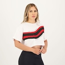 Blusa Cropped do Flamengo Braziline Academy - Feminina - Foto 2