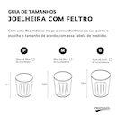 Joelheira Elástica Pentagol com Feltro - Adulto - Foto 2