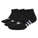 Meia Cano Baixo adidas Prf Cush Low - 3 Pares - Adulto - Foto 1