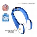 Kit Máscara de Natação Gold Sports Silicone Confort Hd - Touca Pu e Protetor Nasal e Ouvido - Adulto - Foto 4