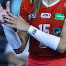 Manguito Protetor de Antebraço Vôlei N1 Sport Curto - Foto 6