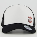 Boné Aba Curva do Corinthians Supercap - Snapback - Trucker - Adulto - Foto 2