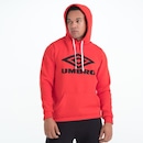 Blusão com Capuz Umbro D.Essential C/Felpa - Masculino - Foto 5