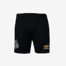 Calção do Santos Oficial 2 2023 Umbro - Infantil - Foto 1