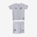 Uniforme do Santos I 2023 Oficial Umbro - Infantil - Foto 1