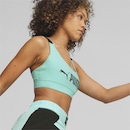 Top Fitness com Bojo Puma Mid Impact Fit Bra - Feminino - Foto 4