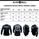 Kit Camiseta Black Skull Manga Longa Soldado Bope - 2 Unidades - Masculina - Foto 5