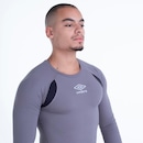 Camisa Térmica Umbro Manga Longa Diamond Elite - Masculina - Foto 6