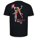Camiseta New Era Freestyle Chicago Bulls Nba - Masculina - Foto 2