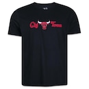 Camiseta New Era Core Chicago Bulls Nba - Masculina - Foto 1