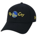 Boné Aba Curva New Era 3930 Golden State Warriors Nba - Fechado - Adulto - Foto 1