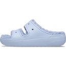 Sandália Crocs Classic Cozzzy Sandal Calcite - Unissex - Foto 3