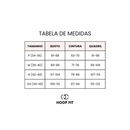 Shorts Hoopfit Cirre Cós Alto - Feminino - Foto 6