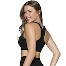 Top Fitness Selene Canelado sem Costura - Feminino - Foto 2