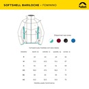 Jaqueta sem Capuz Kailash Softshell Bariloche - Feminina - Foto 3