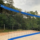 Kit Vôlei de Praia Gismar Redes com Rede Oficial 2 Faixas + Fita de Marcação - Foto 3