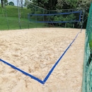 Kit Vôlei de Praia Gismar Redes com Rede Oficial 2 Faixas + Fita de Marcação - Foto 9