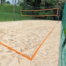 Kit Vôlei de Praia Gismar Redes com Rede Oficial 2 Faixas + Fita de Marcação - Foto 9