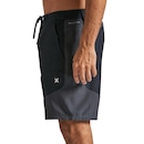 Bermuda Hurley Phantom + Blockade Paddle Serie Hybrid 18" - Masculina - Foto 1