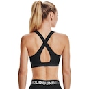 Kit de Tops Fitness com Bojo Under Armour Crossback Mid Bra - 2 Undades - Feminino - Foto 5