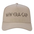 Boné Aba Curva New Era 9Forty A-Frame Old Era Bordado - Snapback - Adulto - Foto 2