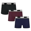 Cueca Boxer Puma Cotton - 3 unidades - Adulto - Foto 2