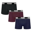 Cueca Boxer Puma Cotton - 3 unidades - Adulto - Foto 1