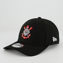 Boné Aba Curva do Corinthians New Era 9Forty SCCP - Snapback - Adulto - Foto 1