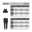 Conjunto Muvin Basic com Calça Legging + Top Fitness Nadador - Feminino - Foto 3