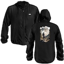 Jaqueta Corta Vento de Ciclismo WSS com Capuz Estampada Walk And Mountains - MasculinA - Foto 2