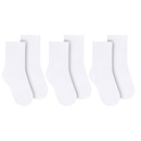 Kit Meias Cano Médio Selene Básica - 3 Pares - Infantil - Foto 1
