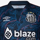Camisa Polo do Santos III 23 Umbro Masculina Torcedor - Foto 4