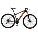 Bicicleta Aro 29 Krw Alumínio - Freio Hidráulico Suspensão Dianteira Mountain Bike S2 - 24 Velocidades - Adulto - Foto 1