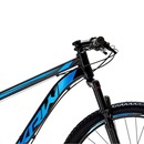 Bicicleta Aro 29 Krw Alumínio - Freio a Disco Suspensão Dianteira Mountain Bike S7 - 27 Velocidades - Adulto - Foto 3