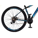 Bicicleta Aro 29 Krw Alumínio - Freio a Disco Suspensão Dianteira Mountain Bike S7 - 27 Velocidades - Adulto - Foto 9