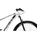 Bicicleta Aro 29 Krw Alumínio - Freio Hidráulico Suspensão Dianteira Mountain Bike S8 - 27 Velocidades - Adulto - Foto 5