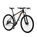 Bicicleta Aro 29 Krw Alumínio - Freio Hidráulico Suspensão com Trava Mountain Bike S9 - 27 Velocidades - Adulto - Foto 16
