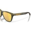 Óculos de Sol Unissex Oakley Frogskins Range Dark Brush Prizm 24K Polarized - Foto 2