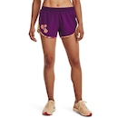 Shorts Under Armour Fly By Elite Day Of The Dead - Feminino - Foto 1
