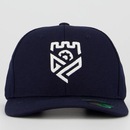 Boné Aba Curva Supercap Grêmio Prudente Escudo - Strapback - Adulto - Foto 2