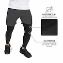 Kit Esportivo Muvin: Manguito Longo Elástico Pro Fps Uv 50+ + Pernito Esportivo Pro Proteção Solar Uv50+ - Foto 6