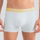 Kit de Cuecas Boxer Mash Cotton Elástico Bordado - Adulto - 3 Unidades - Foto 4